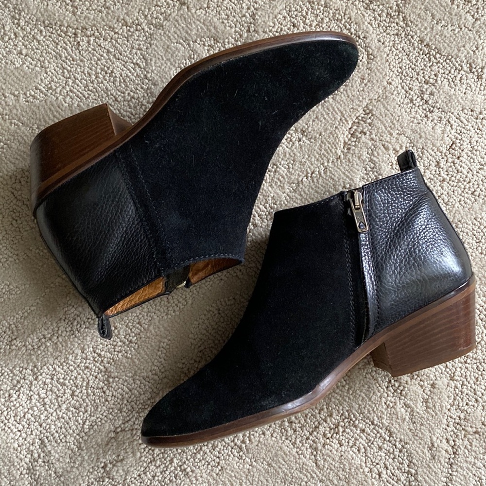 Madewell | The Charley Boot in True Black (Original)